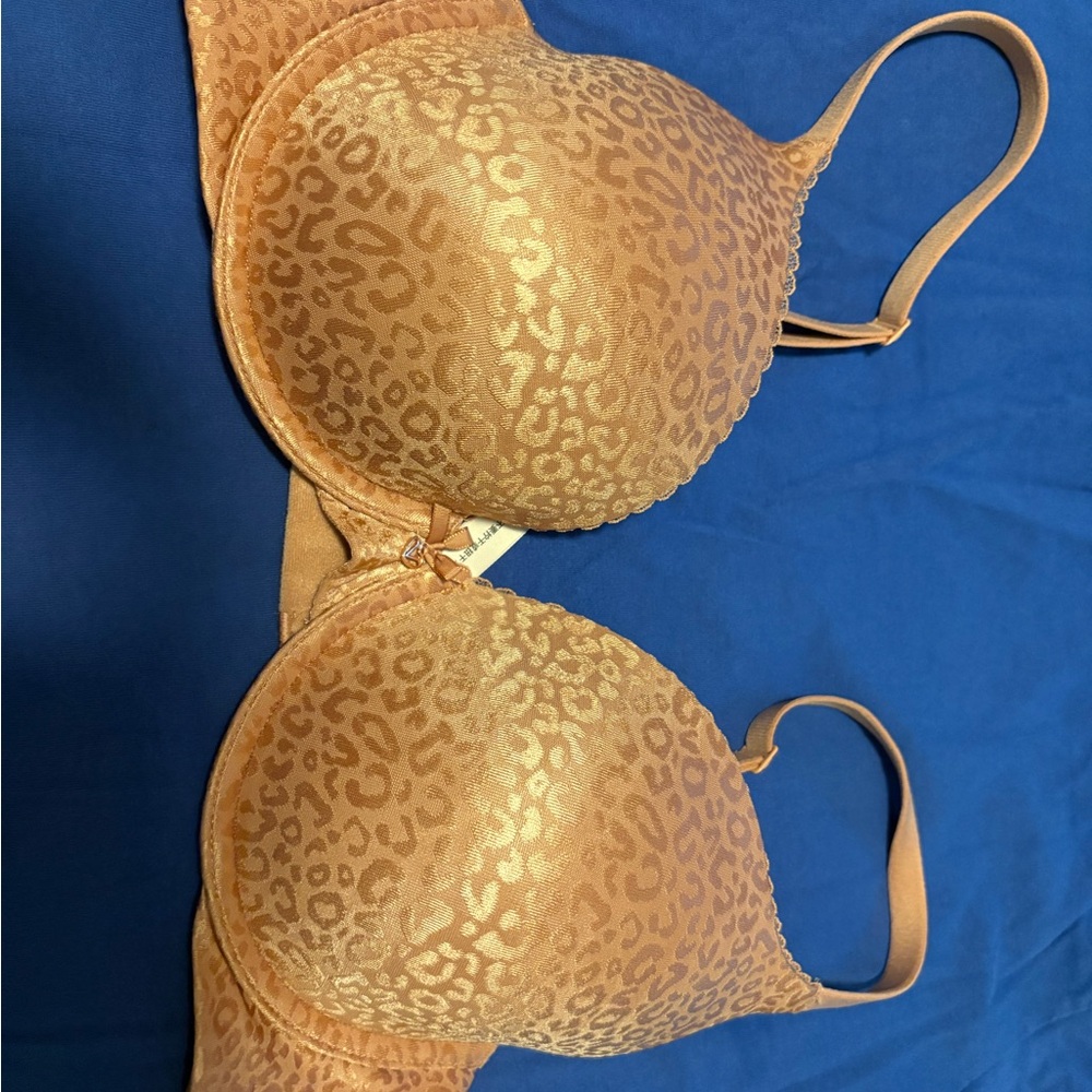 Victoria's Secret Tan Leopard Print Bra